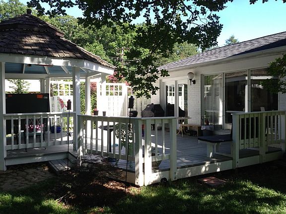 backyard deck
