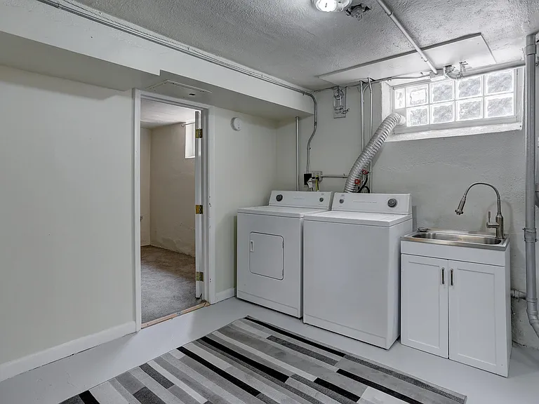 Laundry area