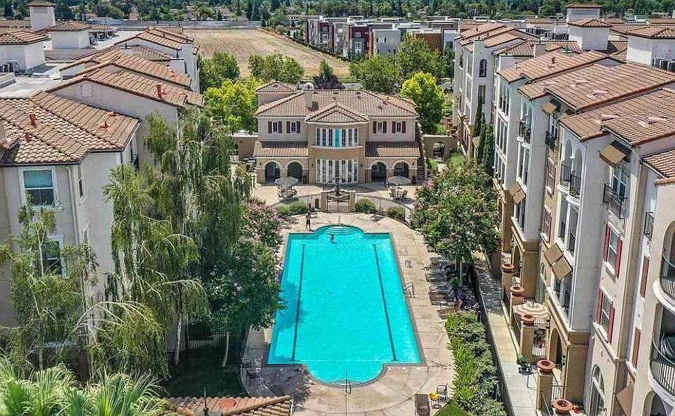 Aerial view of Terraces Community