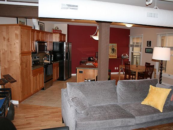 Family Room and Kitchen