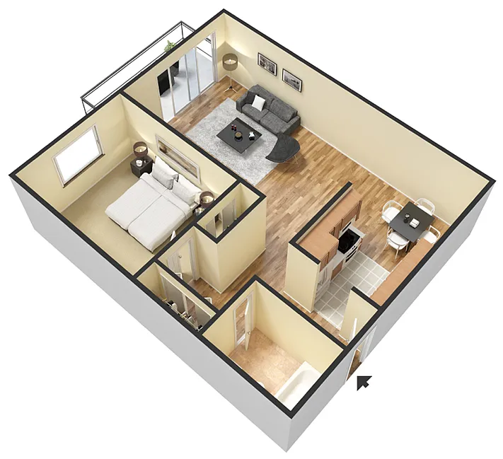 Floor plan Timberland