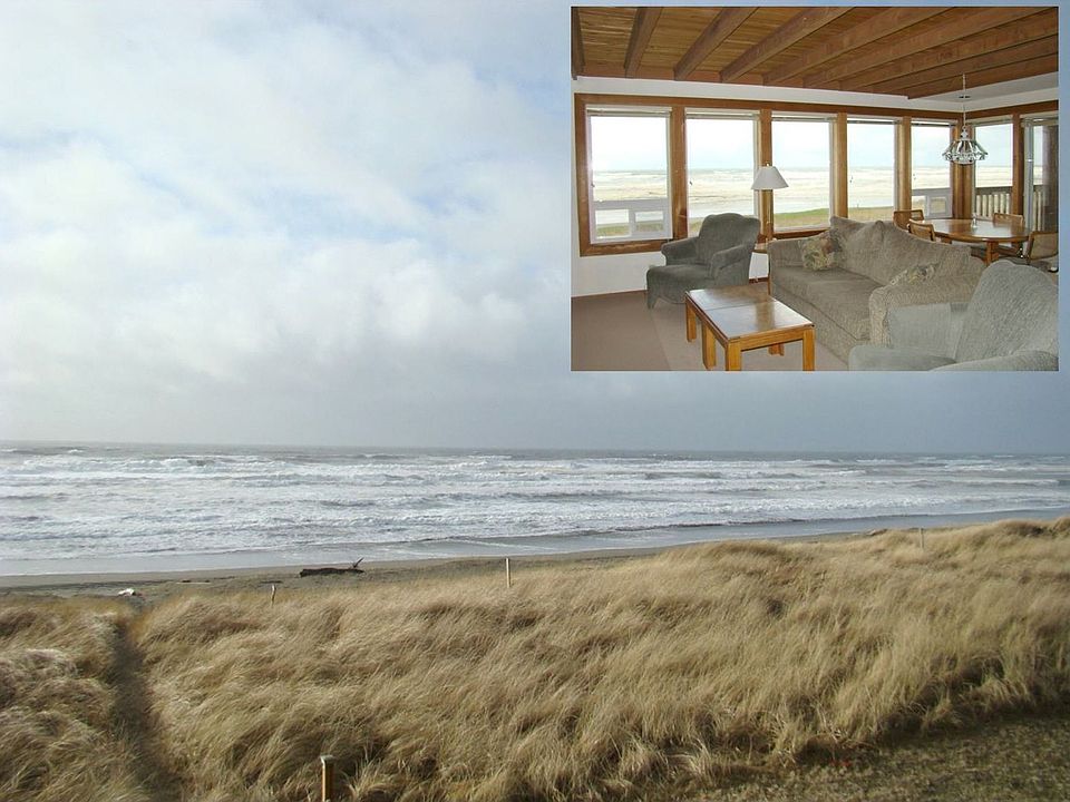 View w/ living room.