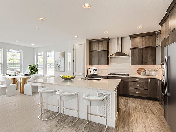 Homesite 32 Kitchen Dining - Virtually Staged