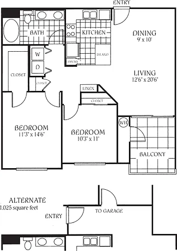 Floor plan The Granada