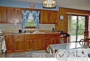 Kitchen from garage entry