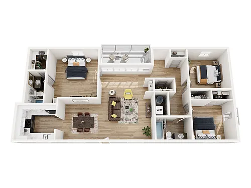 Floor plan Lamar