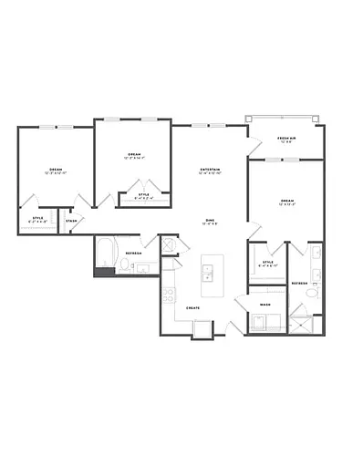 Floor plan C3