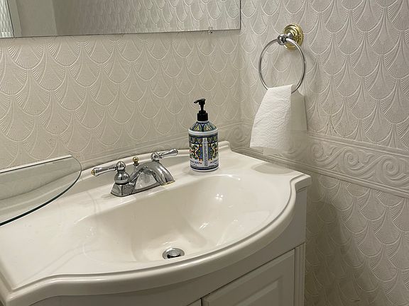 First floor half bath