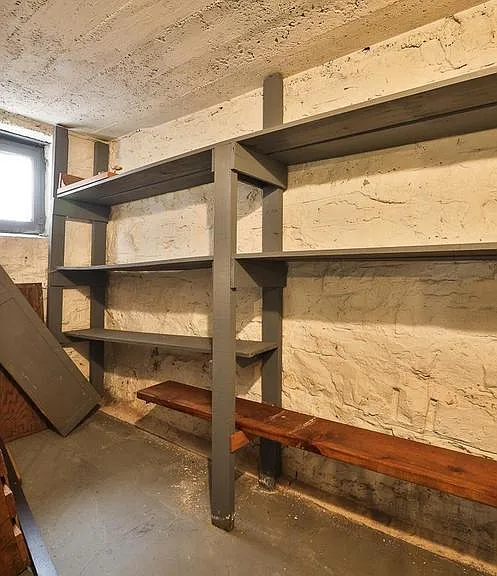 Basement storage