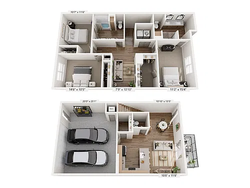 Floor plan D3