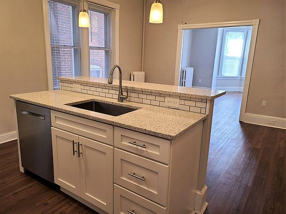 Kitchen, Dining Room, Living Room