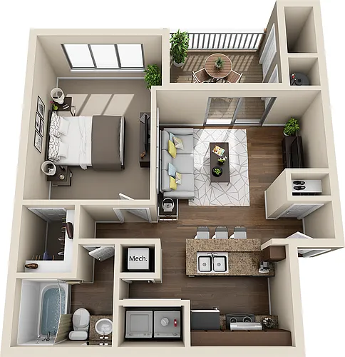 Floor plan The Ansley