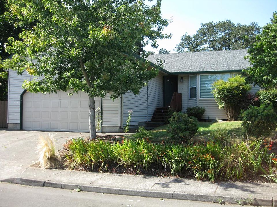 Front. The backyard is fully fenced with patio.