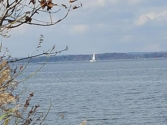 Access to beach and boat ramp on the Chesapeake Bay
