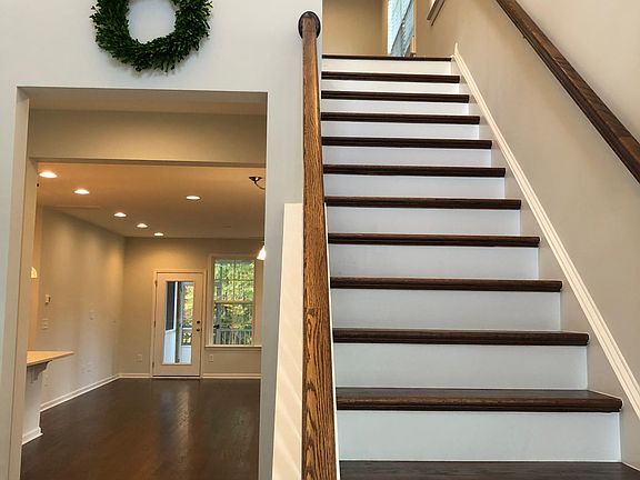 Foyer with natural light