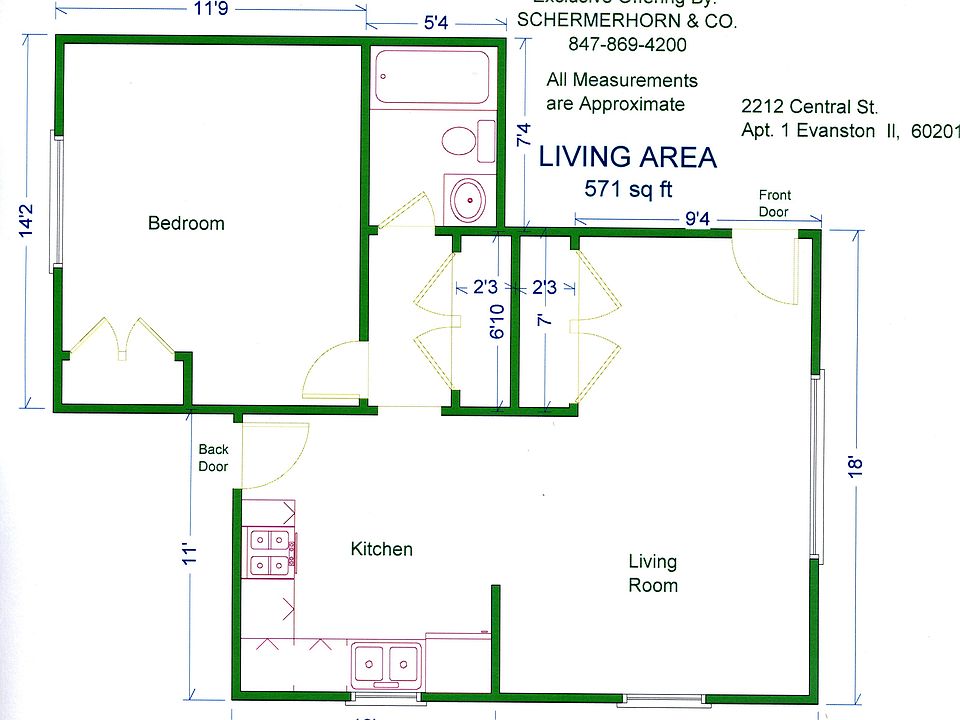 2nd image of 2212 Central St APT 1
