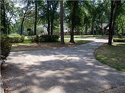 front looking from house to street
