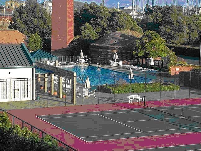 Heated Pool, tennis courts.