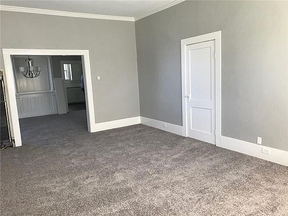 Living room looking into dining room