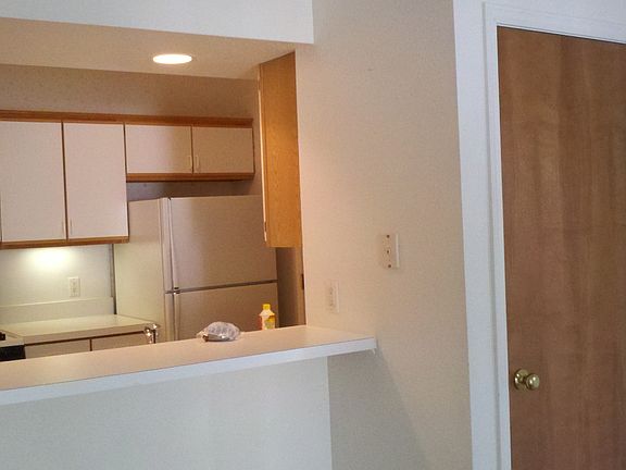 looking into contemporary kitchen