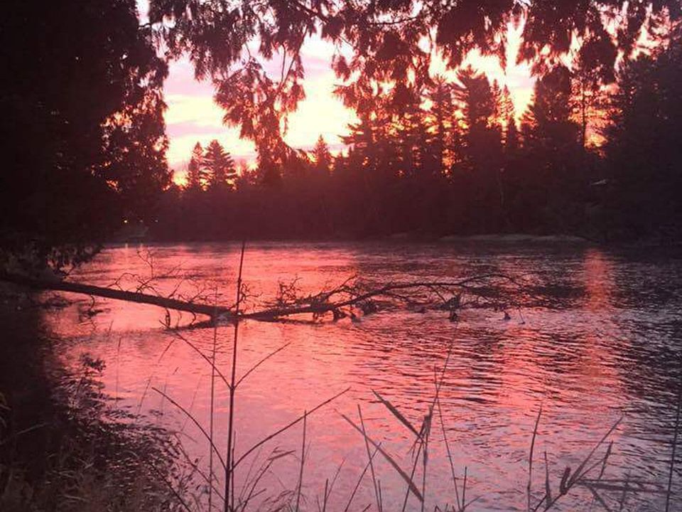 View from the shore!