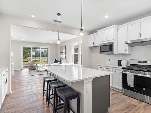 Bright Open Kitchen in Model Home