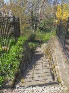 Steps To Lower Area Of The Backyard