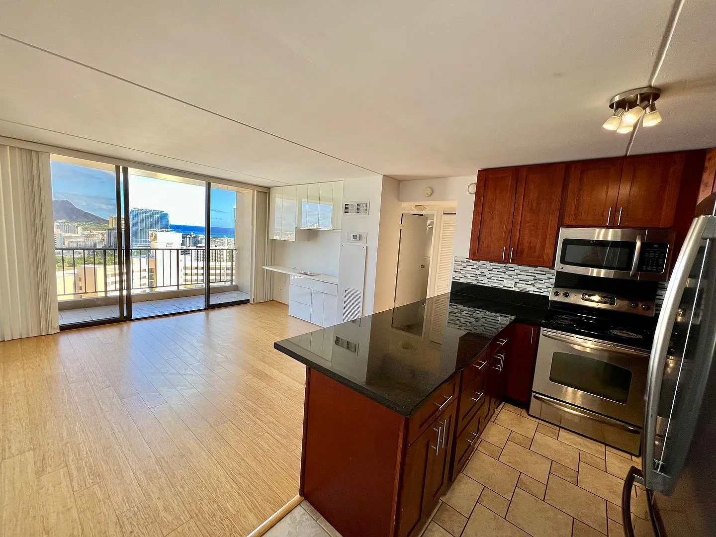 Renovated 2 Bedroom, 1 Bathroom, 2 Parking Unit With Utilities Included In The Chateau Waikiki Wi... — Photo 1