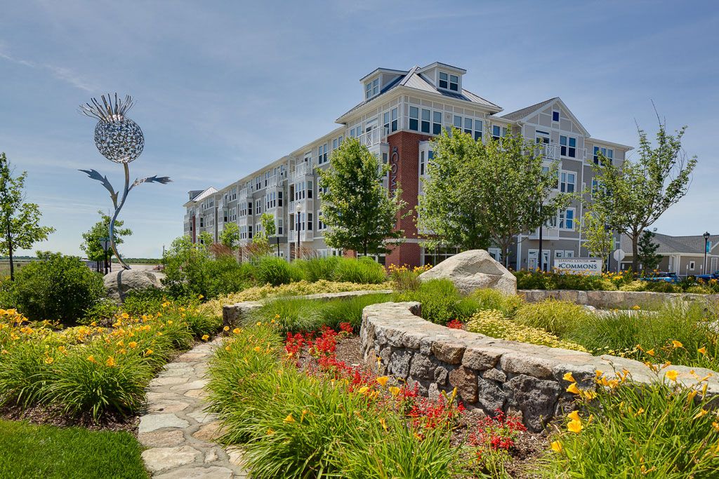 Sunny Day at the Commons Apartments