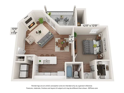 Floor plan A2R
