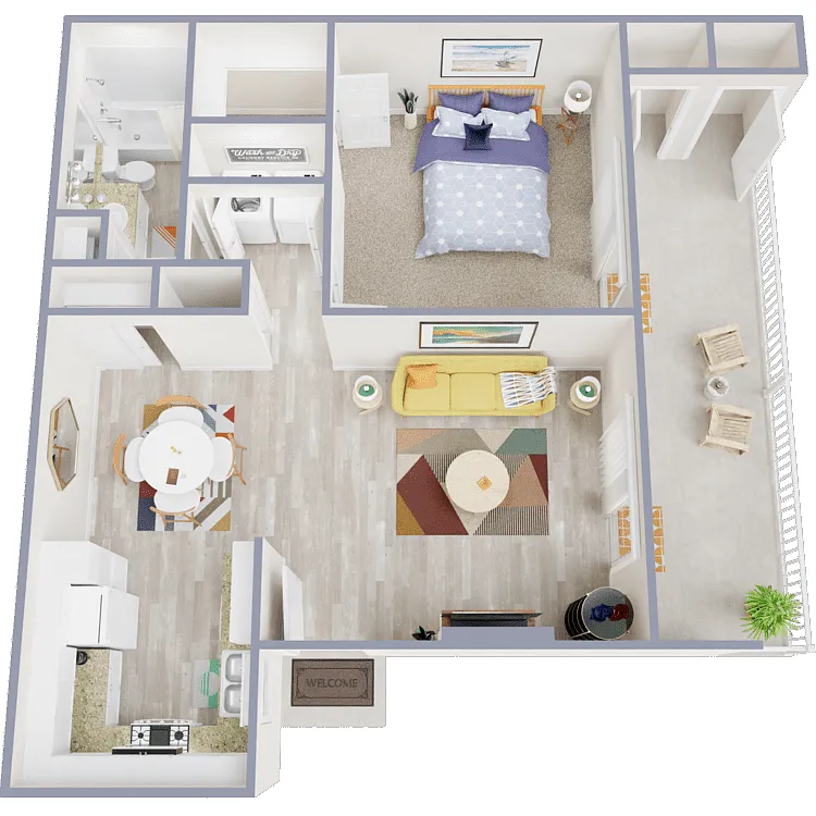 Floor plan Tranquility