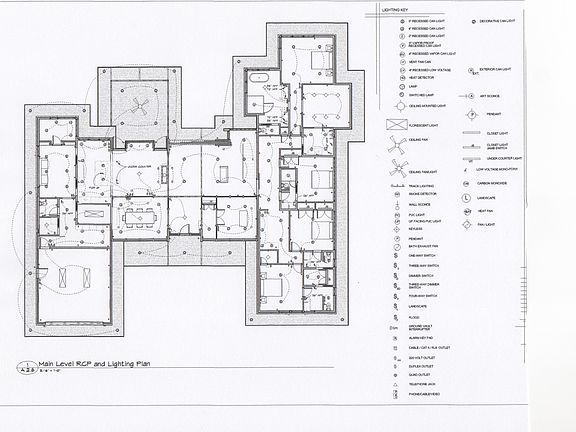 Main level floorplan