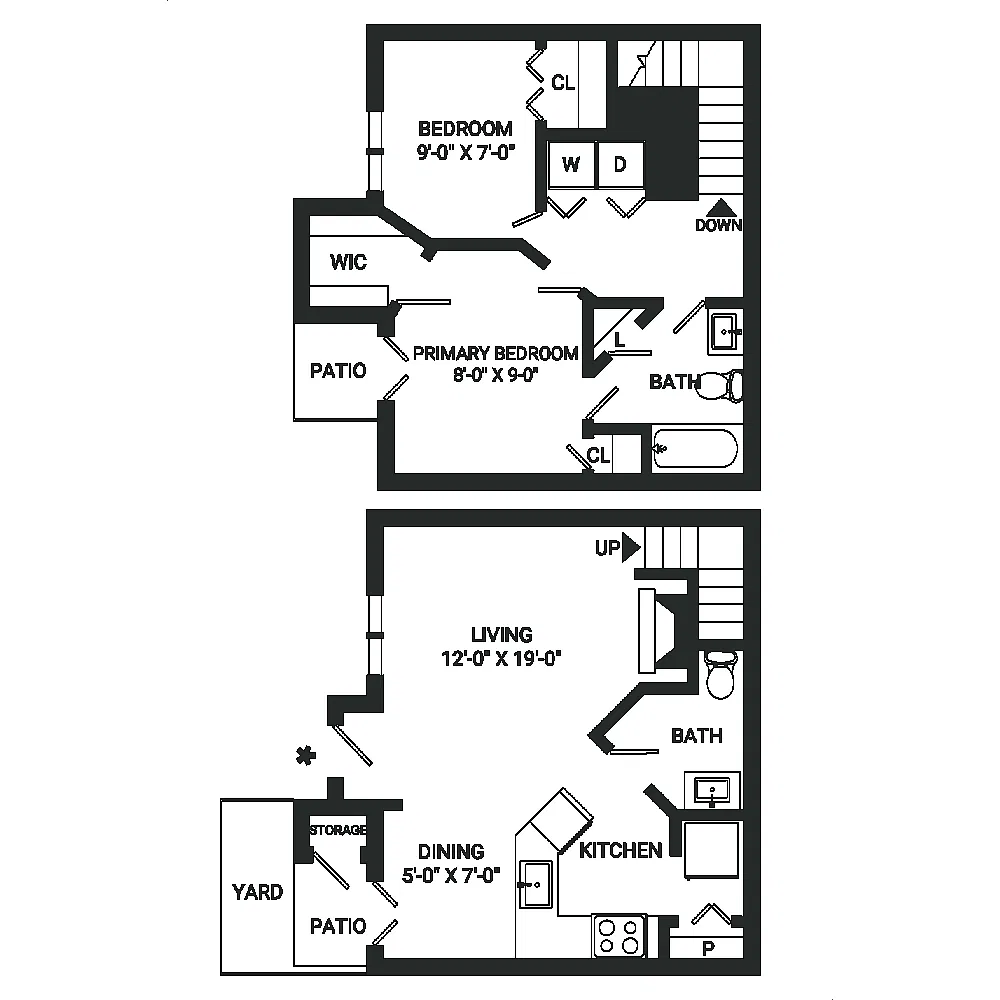 Floor plan B1