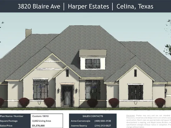 3820 Blaire Ave, Celina, TX 75009