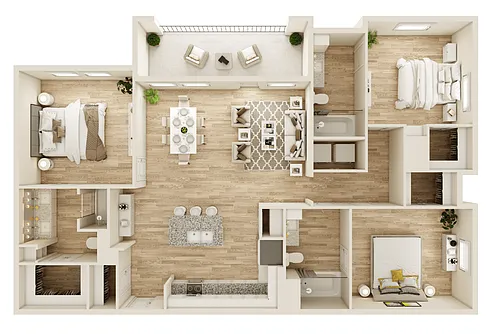 Floor plan C1-S