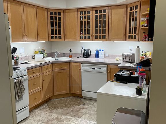 Kitchen view - new stainless steel appliances coming in December 2025 and will update this photo.