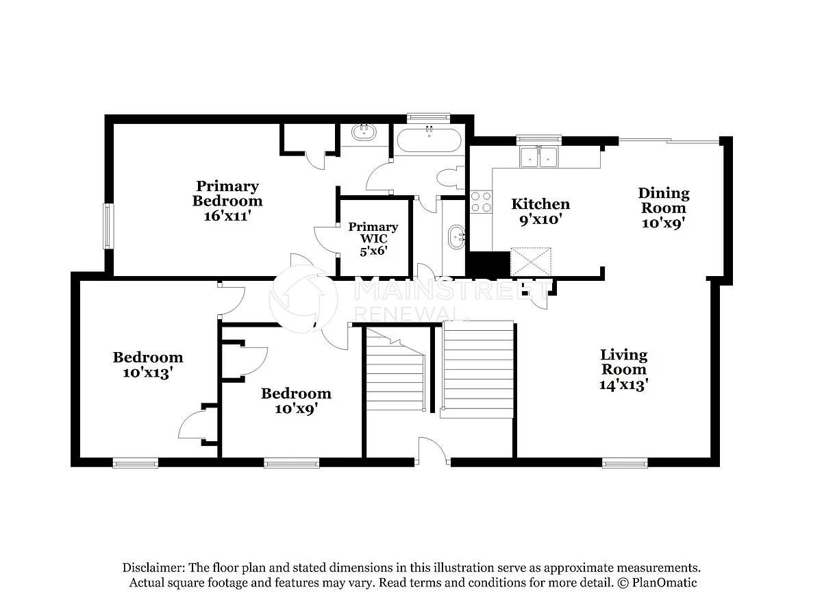 Floor Plan - 7823 E 104th Ter