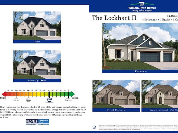 New home construction Dallas - William Ryan Homes - for sale