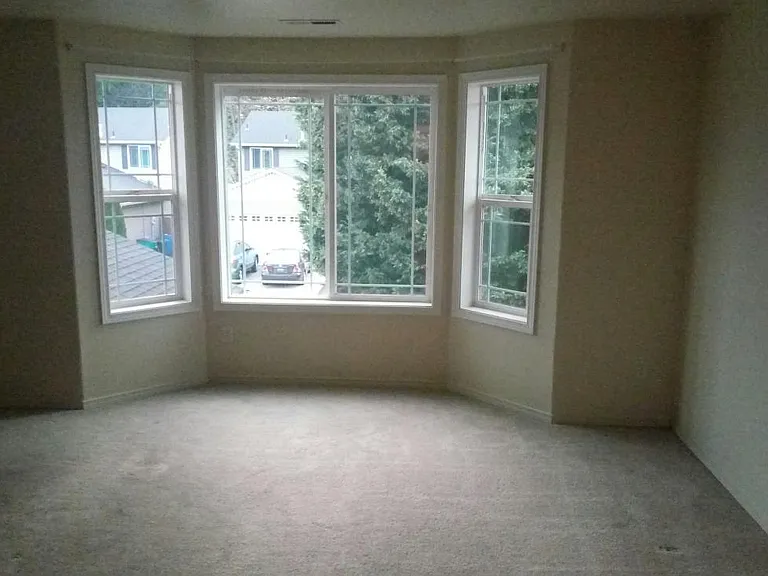 Primary Bedroom Bay Windows