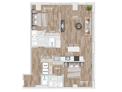 Floor plan B5B