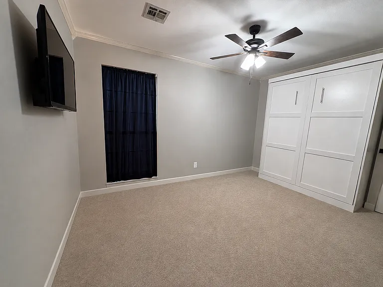 Third Bedroom with Built-In Queen size murphy bed