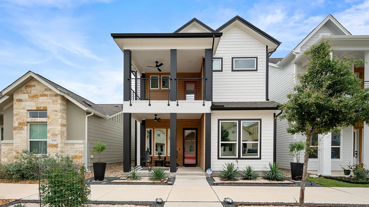 Professionally designed and installed xeriscaped yard. - 783 N Academy Ave