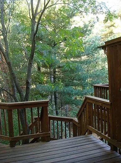down to lower deck