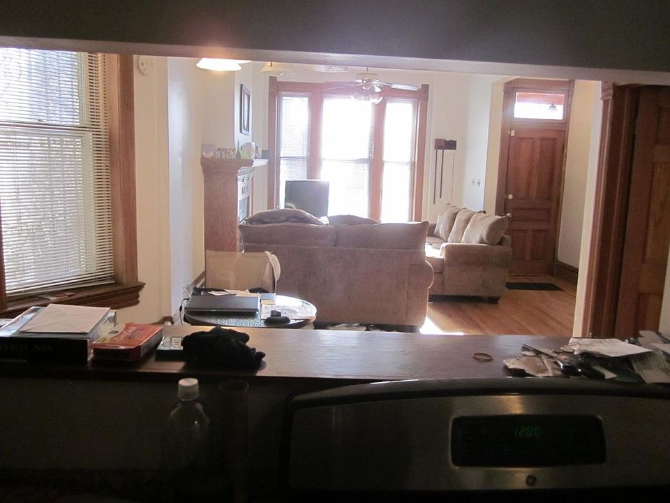 View from galley kitchen