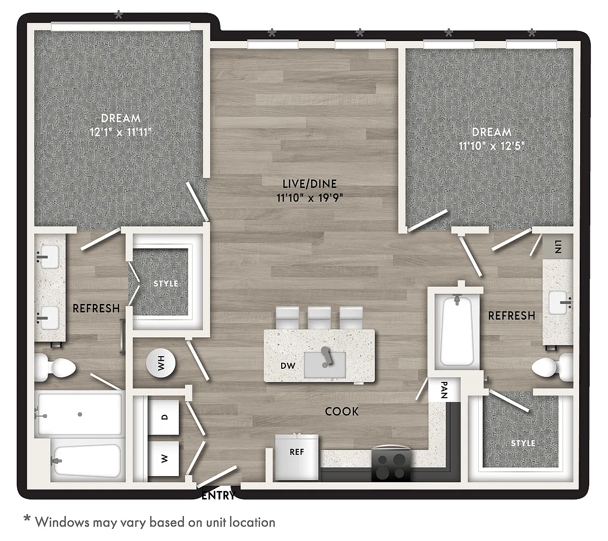 Floor plan B11
