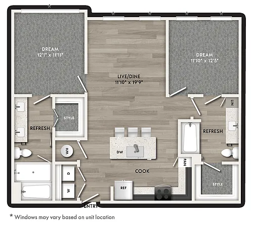 Floor plan B11