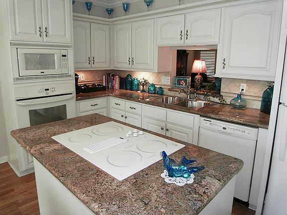 ANOTHER VIEW OF REMODELED KITCHEN W/ BUILT-IN MICROWAVE