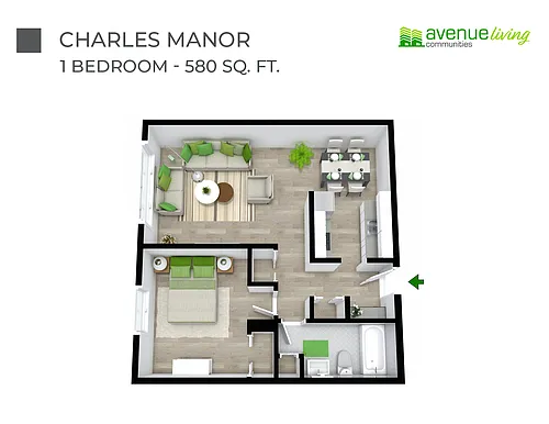 Floor plan 104