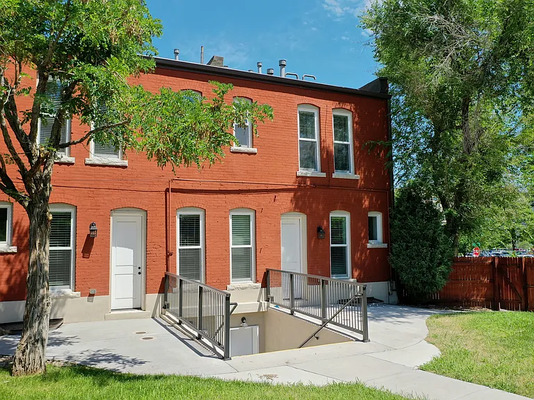 Free storage in high ceiling remodelled basement - (not a scary basement )