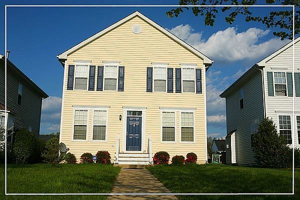 Front view of the house